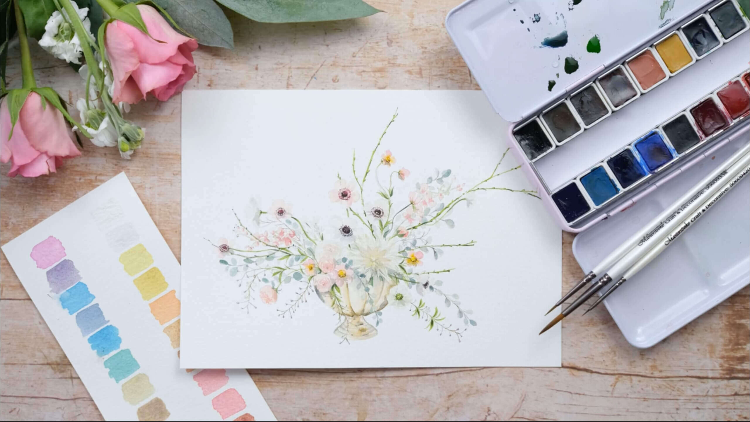 Watercolour Artist Harriet deWinton