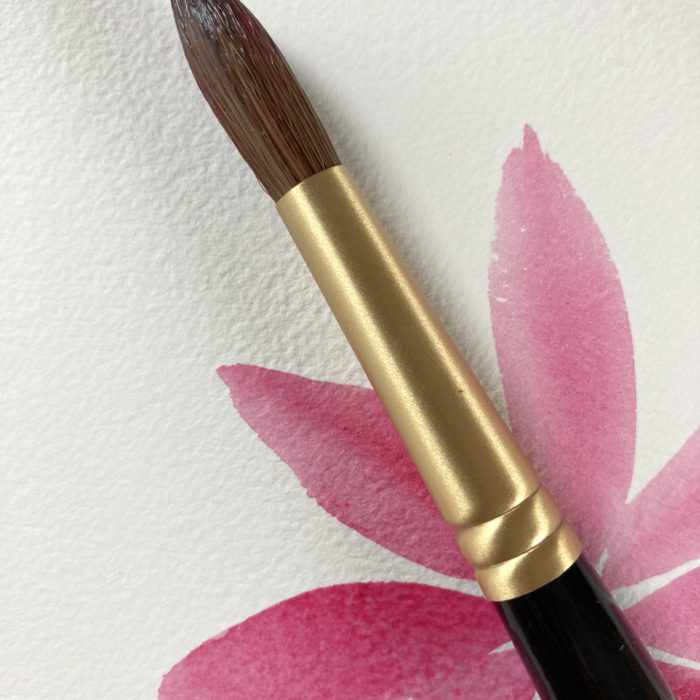 Round watercolour Brush