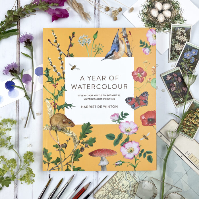 A Year of Watercolour Book Signed Copy